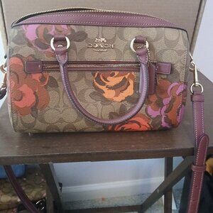 Coach purse Rowan satchel